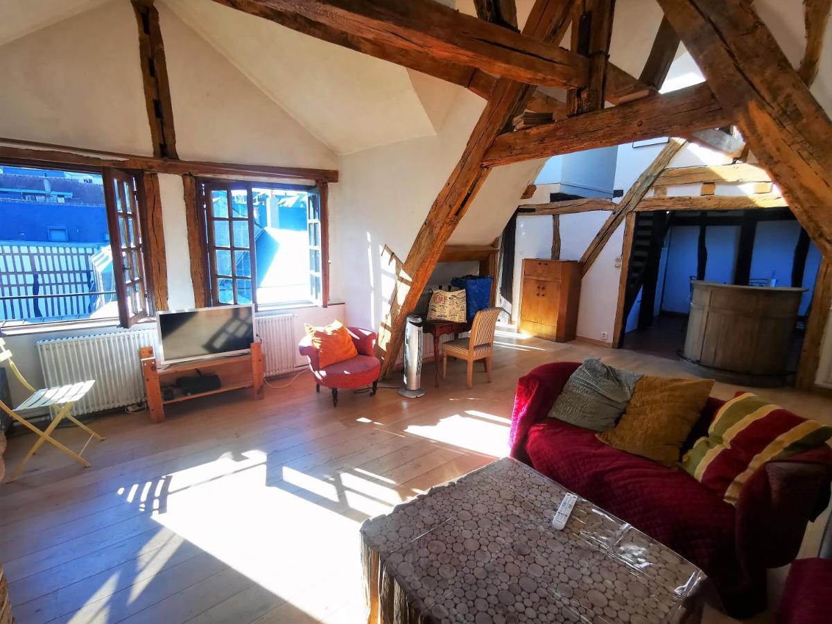 Les Toits De Rouen ✧ Atypique Et Familial Apartment Екстериор снимка